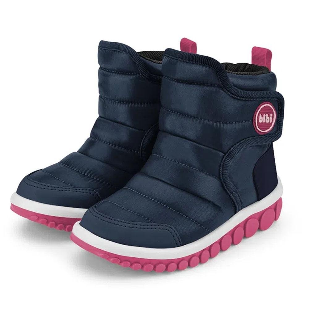Bota Infantil Menina Marinho Hot Pink Roller 2.0 Bibi Azul 2