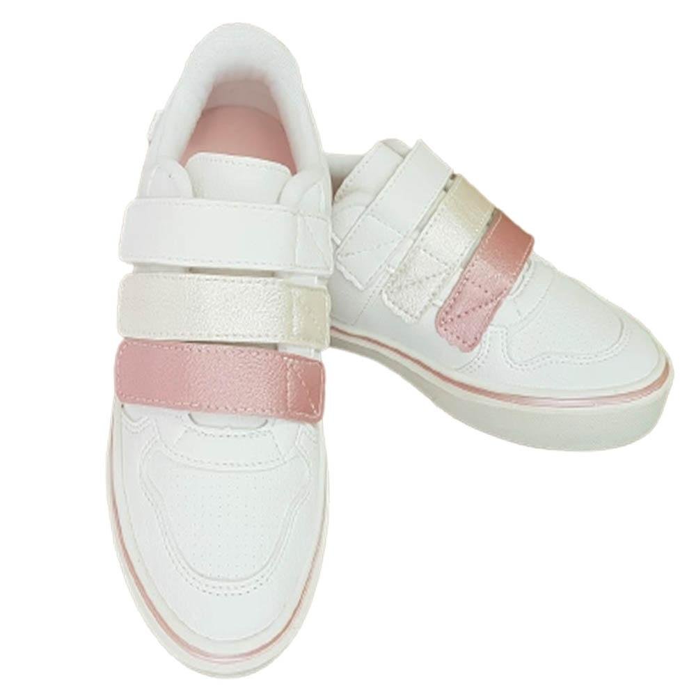 Tênis Infantil Klin Freestyle BR/Off White Perolizado/RS Branco 3