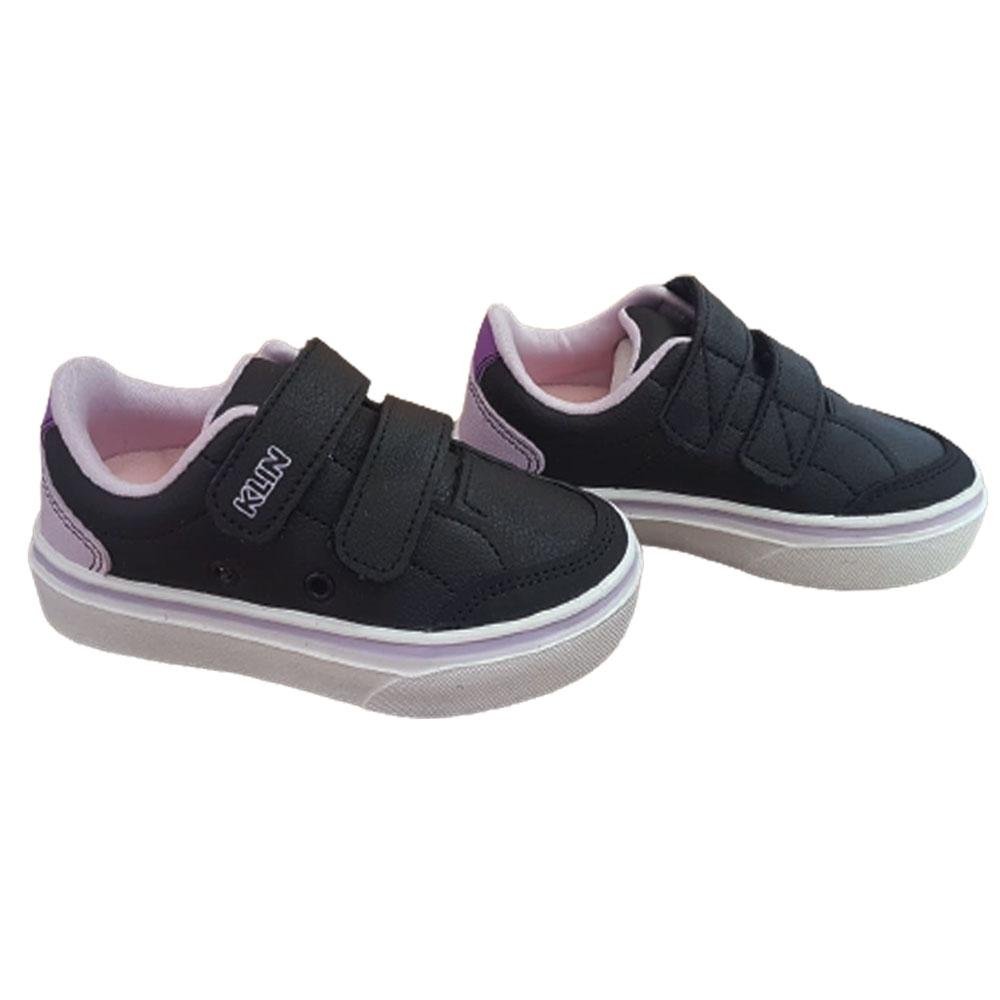 Tênis Infantil Klin Freestyle 260 Preto/Lavanda/Roxo Preto 5