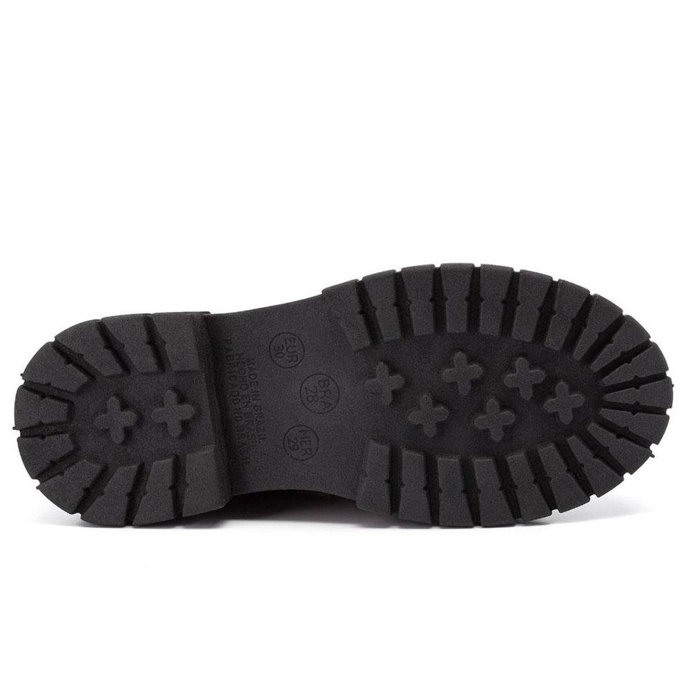 Bota Coturno Infantil Klin Rock 154 Preto/Multicolorido Preto 6