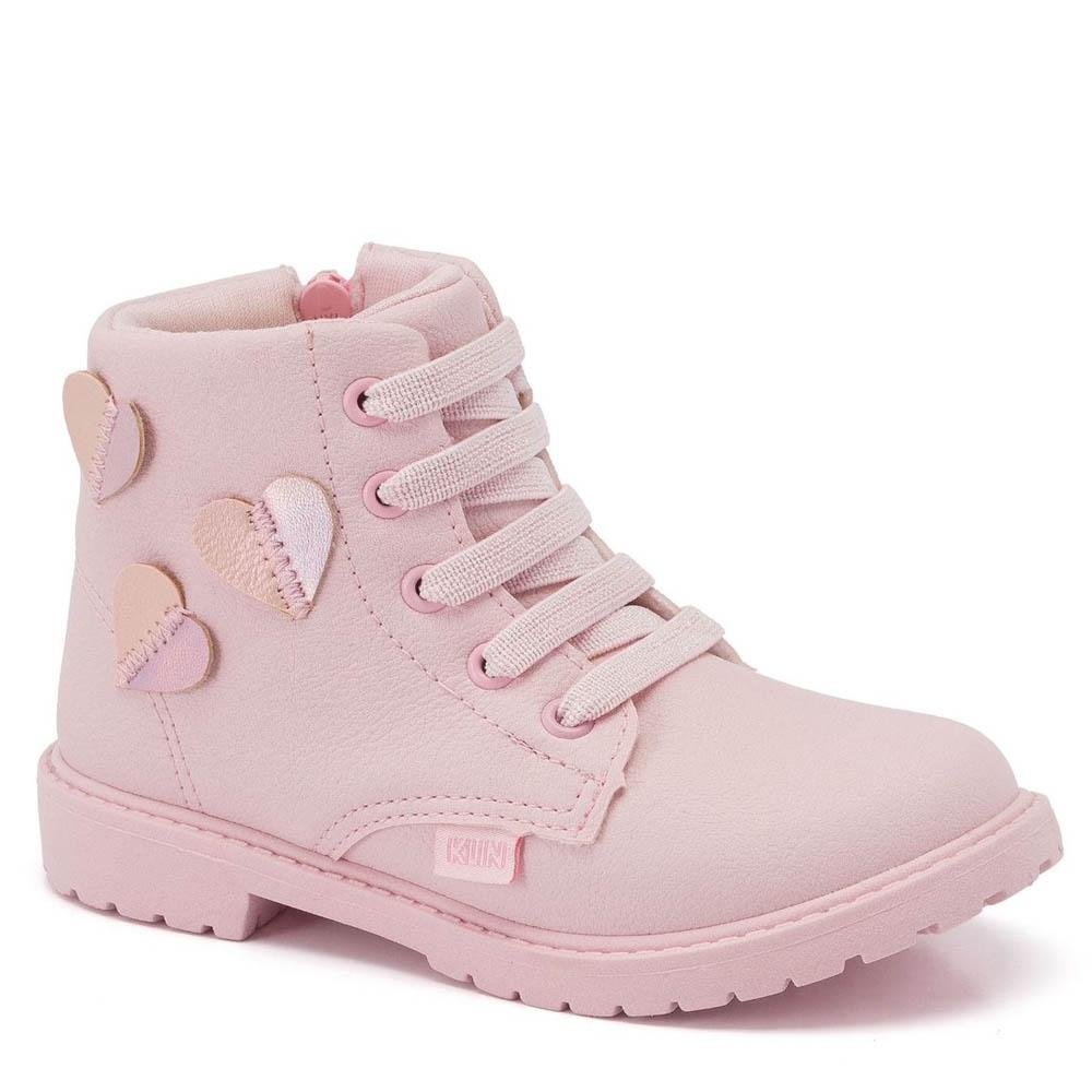 Bota Infantil Klin Rock Mini 175 Rosa Claro
