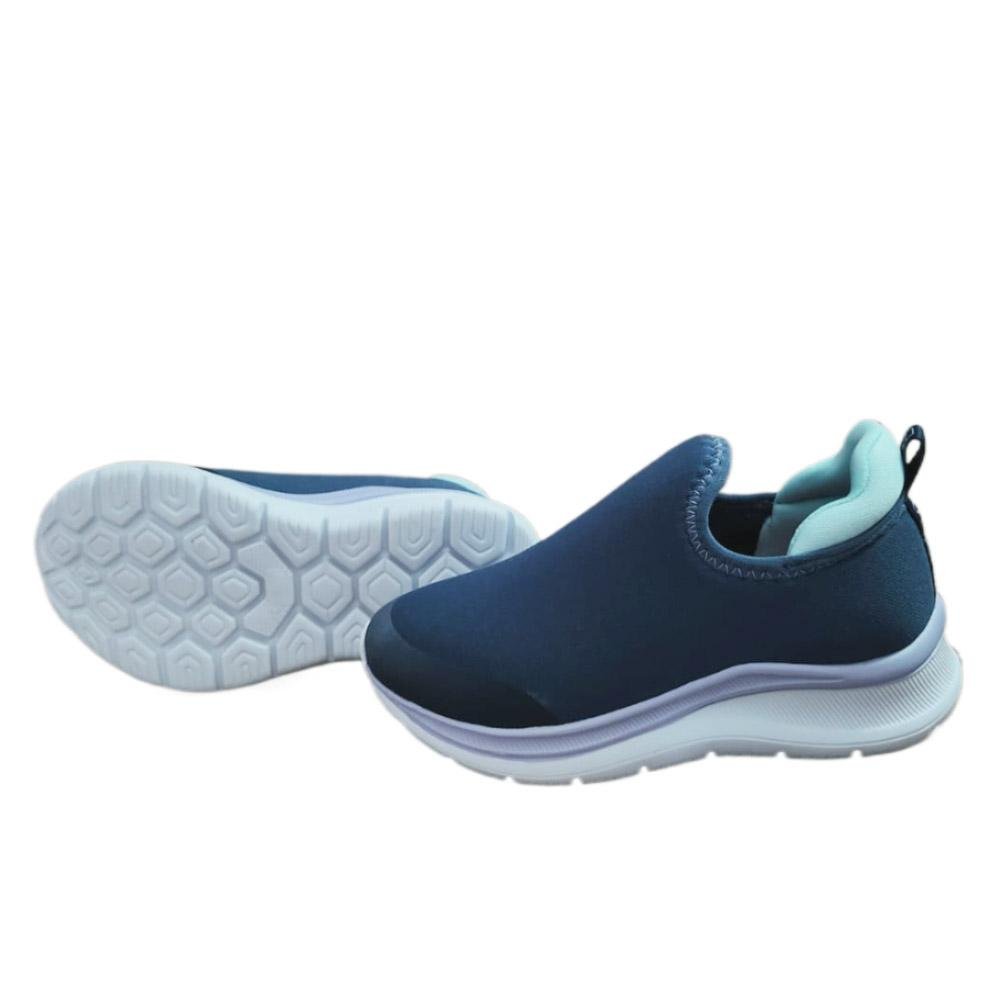 Tênis Infantil Way 354 Chumbo Lavanda Azul Acqua Azul 2
