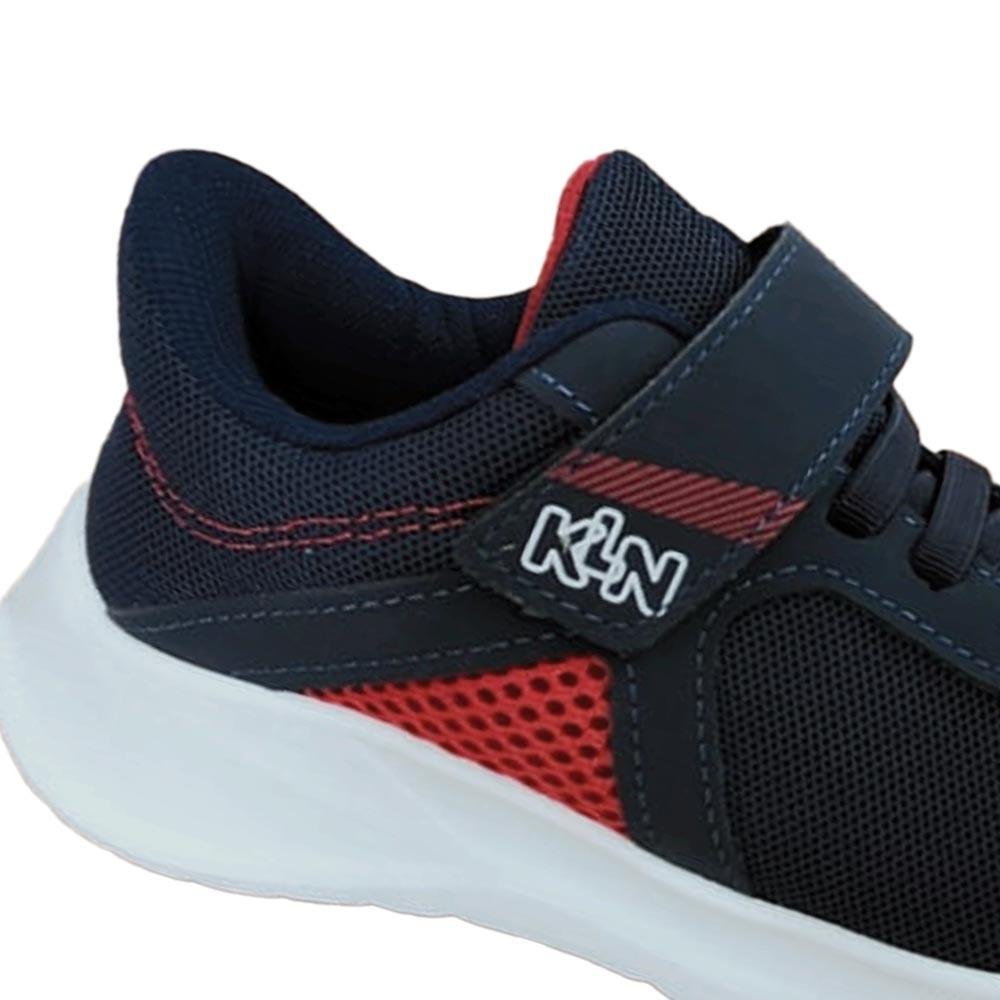 Tênis Infantil Freedom Kids 445 Marinho Vermelho Azul 3