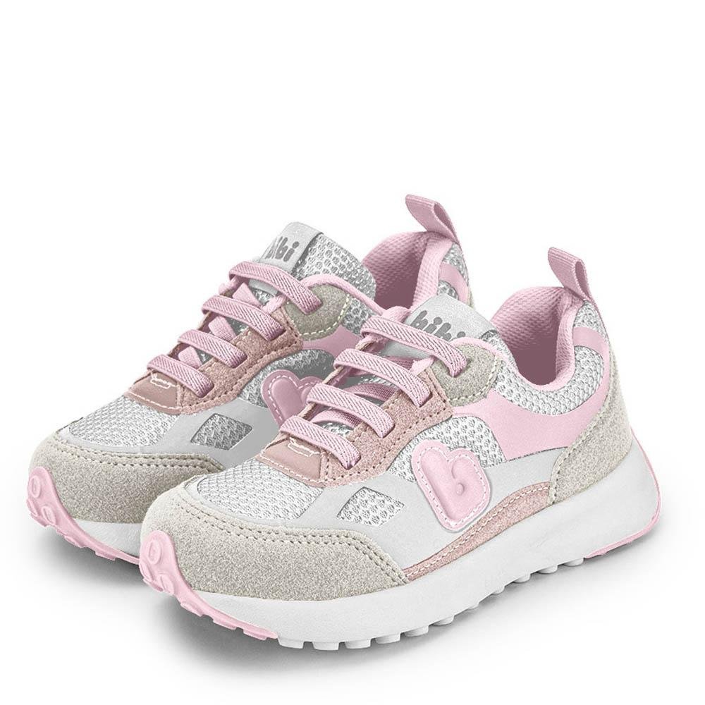 TÊNIS INFANTIL BIBI JOGGING ROSA BRANCO SUGAR Branco/Rosa 2