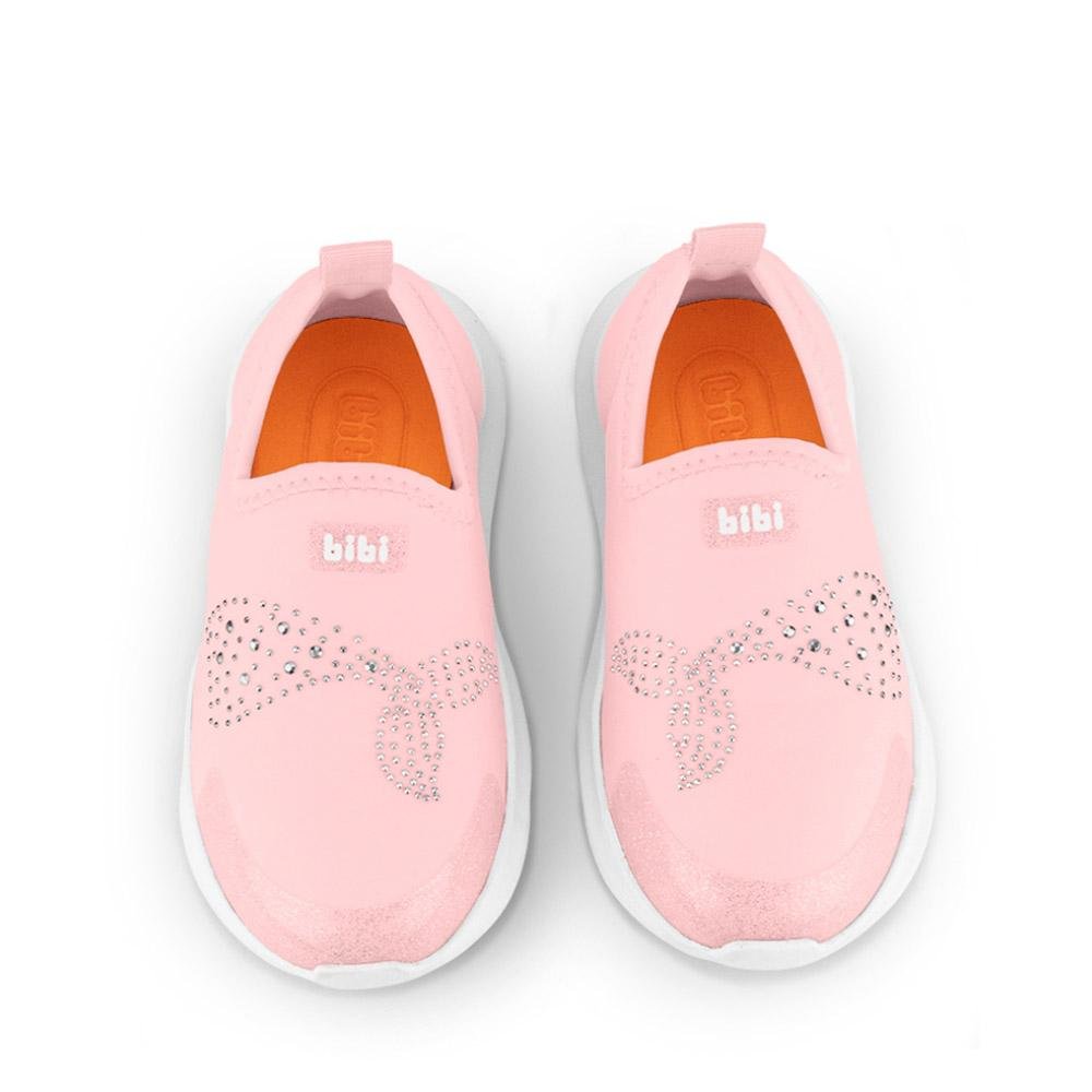 TÊNIS INFANTIL BIBI FLASH IOGURTE BRANCO Rosa 3
