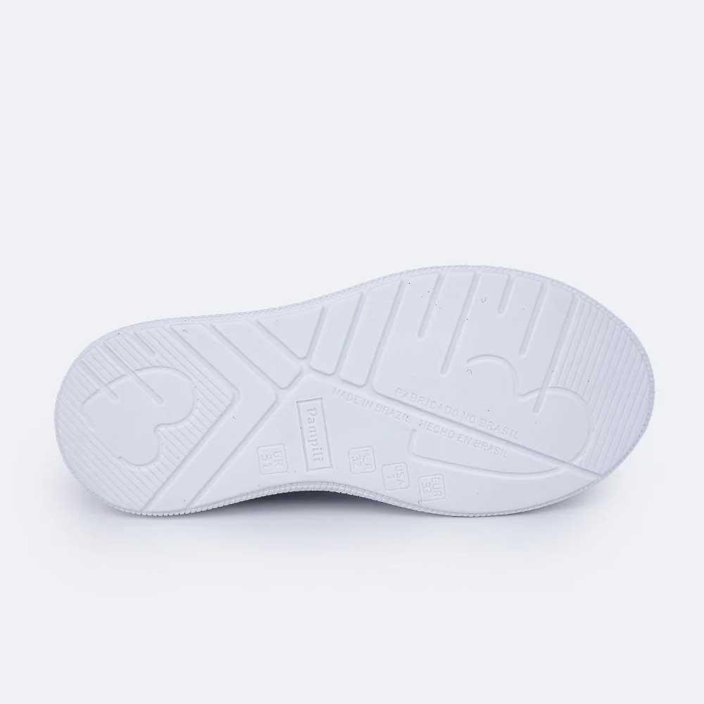 TÊNIS LED INFANTIL MENINA PAMPILI XP 24 ASAS BRANCO E ROSA Branco 10