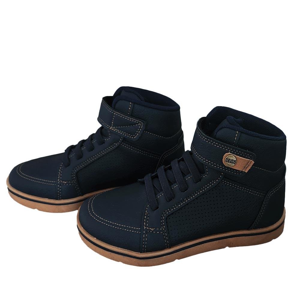 SAPATO FLYER KIDS MARINHO CAPUCCINO Marinho/Capuccino 4