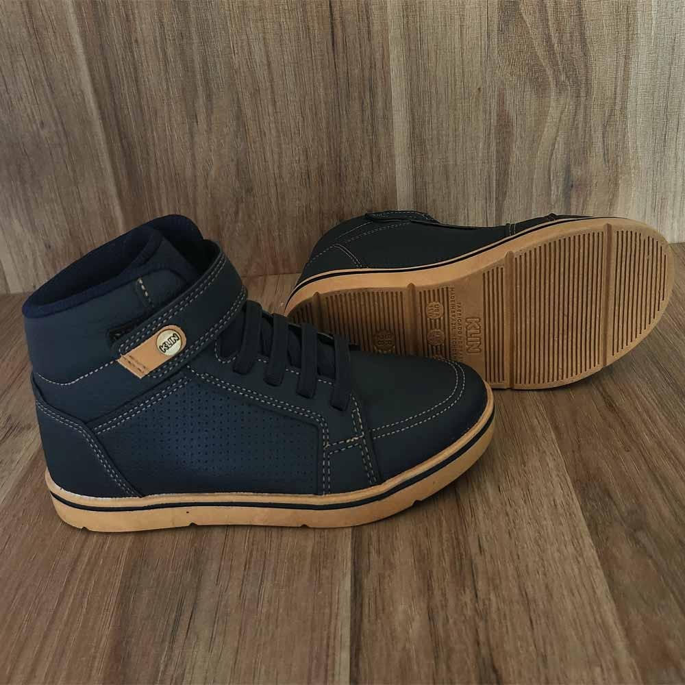 SAPATO FLYER KIDS MARINHO CAPUCCINO Marinho/Capuccino 5