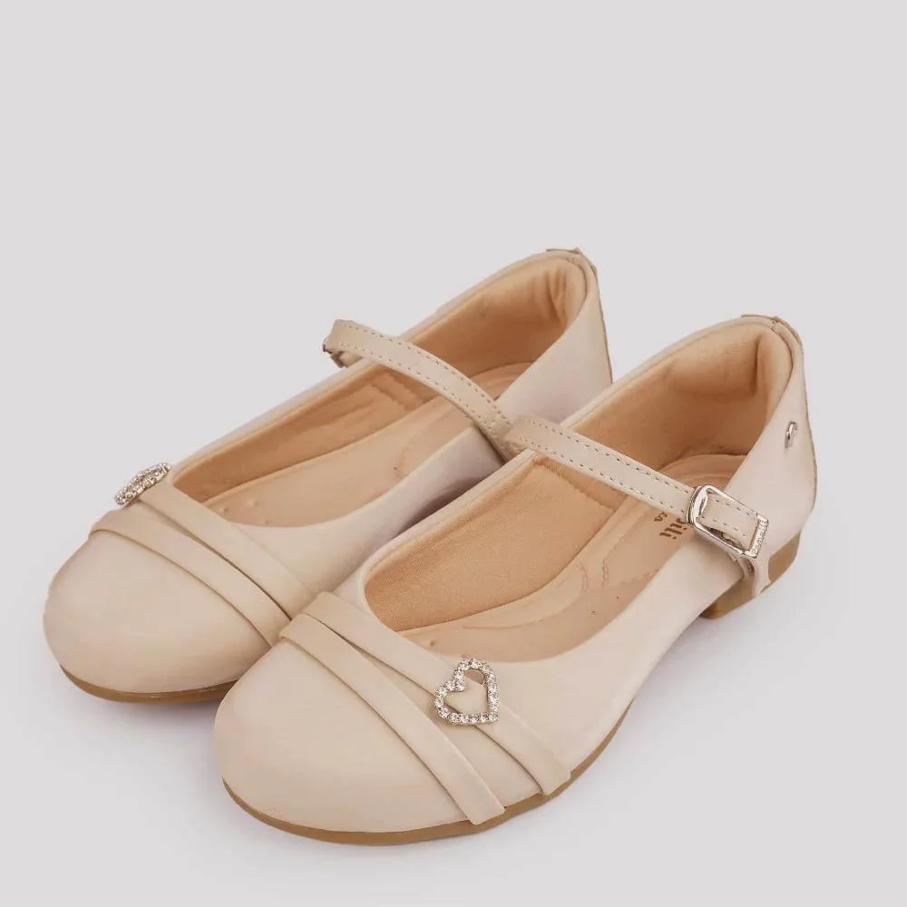 SAPATILHA INFANTIL PAMPILI ANGEL FIVELA CORAÇÃO ROSA NOVO Rosa 2