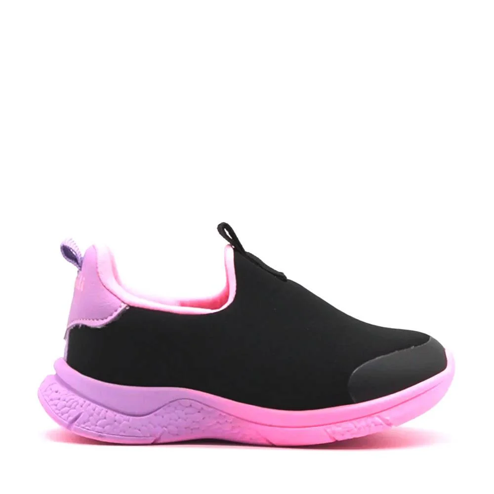 TÊNIS INFANTIL MENINA MINI SOFT PRETO ROSA Preto/Rosa 4