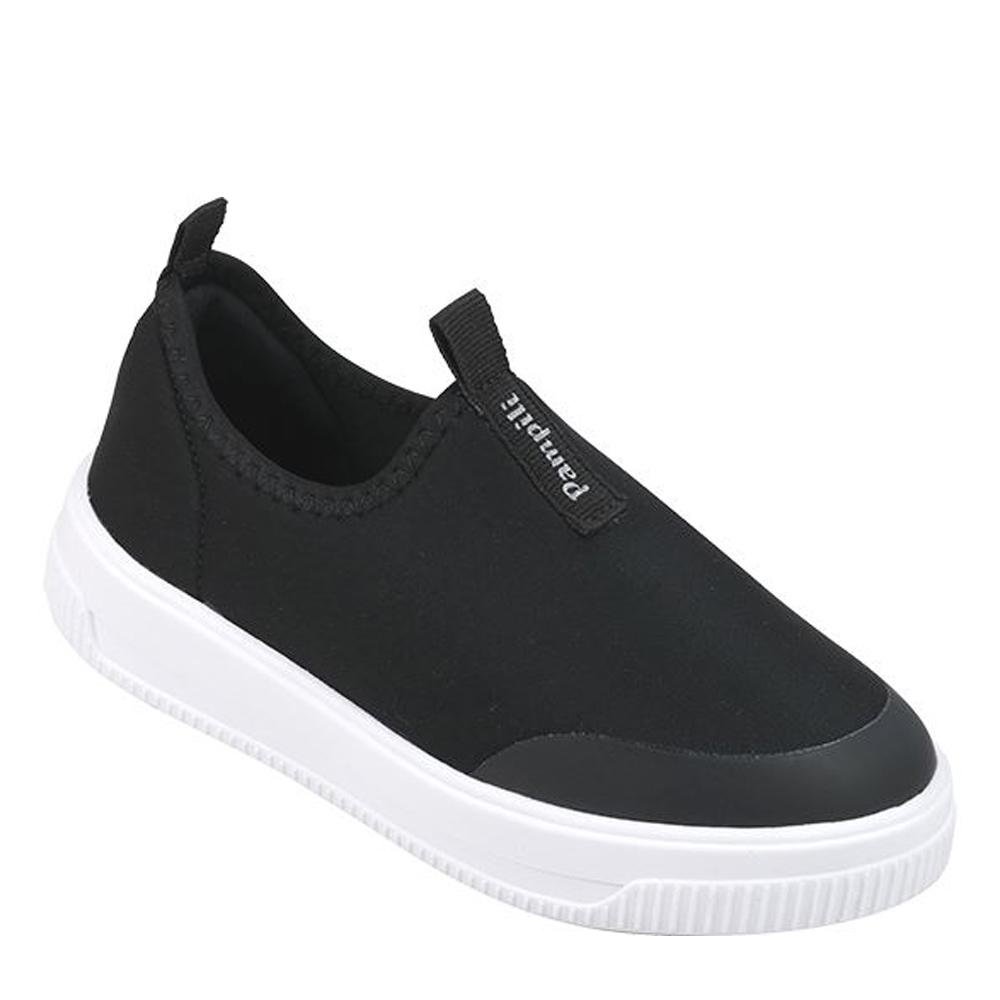 TÊNIS INFANTIL MENINA PAMPILI UP CALCE FÁCIL PRETO