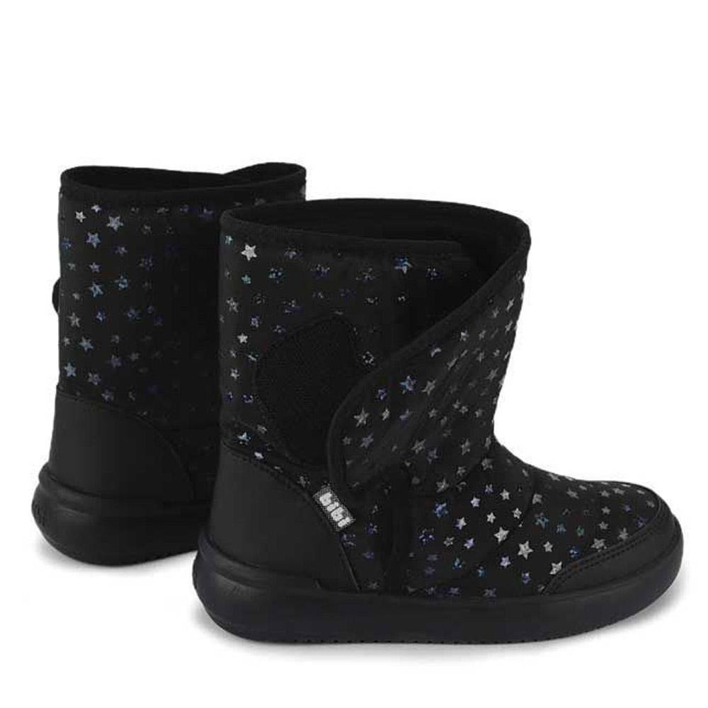 BOTA INFANTIL BIBI URBAN DROP PRETA ESTRELAS Preto 4