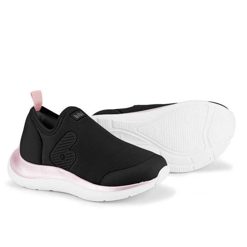 TÊNIS INFANTIL BIBI ACTION PRETO COM ROSA SUGAR Preto/Rosa 3