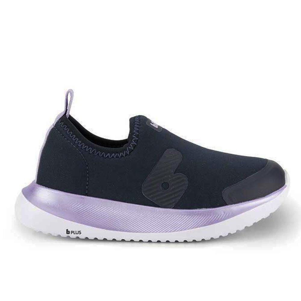 TÊNIS INFANTIL BIBI FLASH AZUL MARINHO COM LILÁS