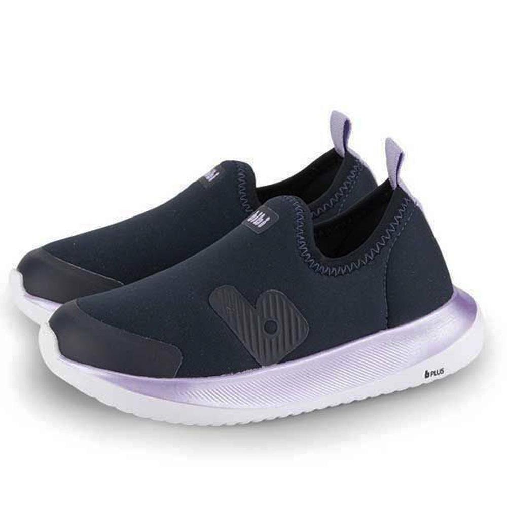 TÊNIS INFANTIL BIBI FLASH AZUL MARINHO COM LILÁS Azul Marinho/Lilás 3