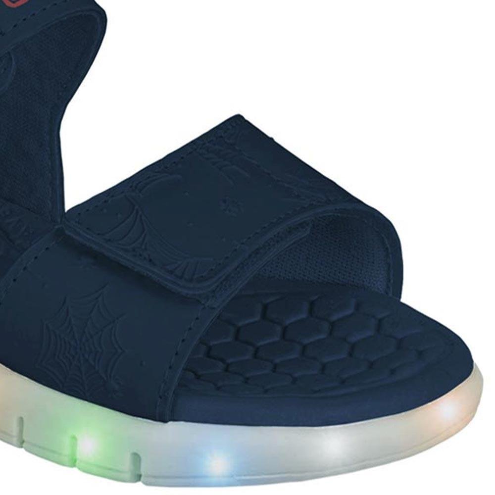 SANDALIA INFANTIL ARANHA KIDY WAVE LIGHT MARINHO/VERMELHO Azul 3