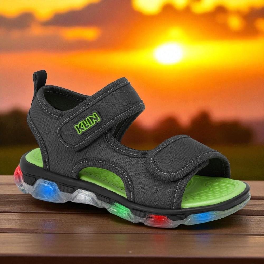 PAPETE INFANTIL LIGHT GRAFITE/VERDE KLIN Preto 2