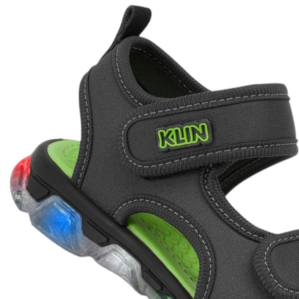 PAPETE INFANTIL LIGHT GRAFITE/VERDE KLIN Preto 6