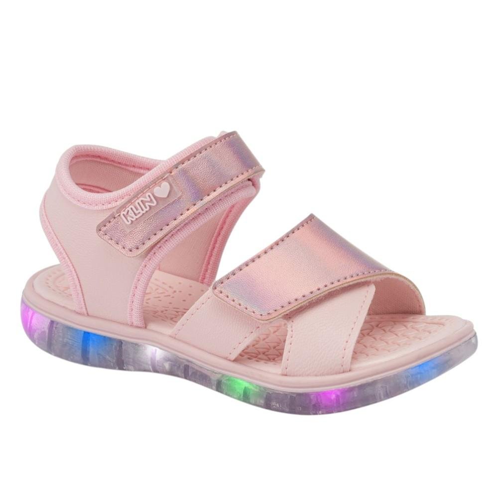 PAPETE INFANTIL LIGHT ROSA CLARO/LILAS HOLOGRAFICO KLIN