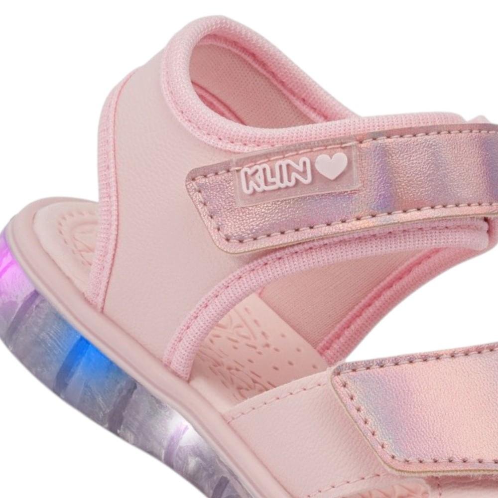 PAPETE INFANTIL LIGHT ROSA CLARO/LILAS HOLOGRAFICO KLIN Rosa 5