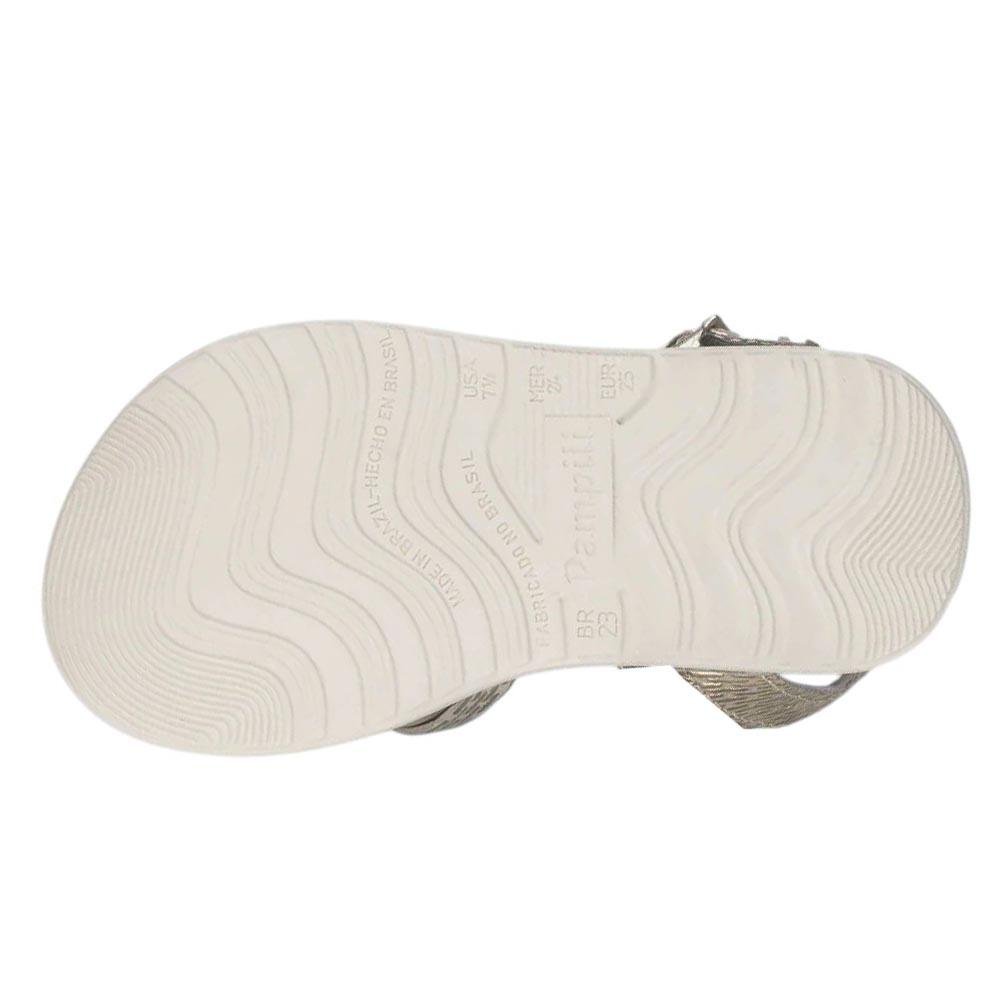 SANDALIA INFANTIL PAMPILI 702 SAND FLOWER DOURADO Dourado 7