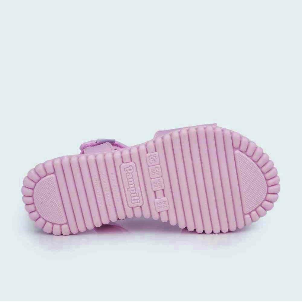 SANDALIA INFANTIL PAMPILI 123 CANDY BRANCO/LILAS URSINHA Branco/Roxo 7