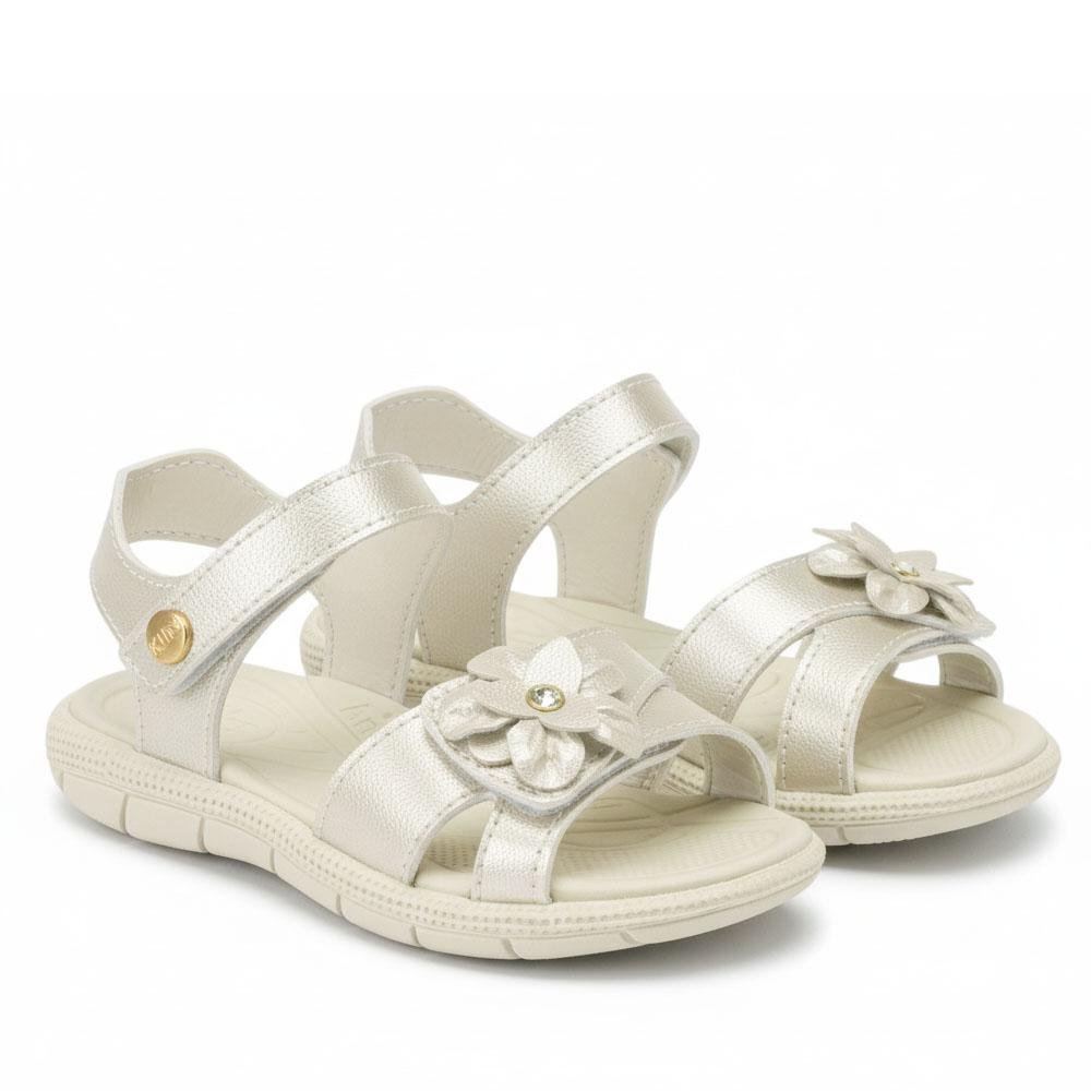 PAPETE INFANTIL KLIN TIC TAC CASUAL FLOR OFF WHITE PEROLIZAD Branco 4