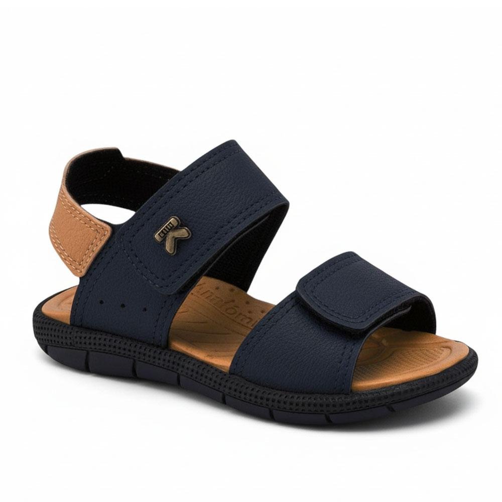 PAPETE INFANTIL KLIN TIC TAC CASUAL MARINHO/CAPUCCINO