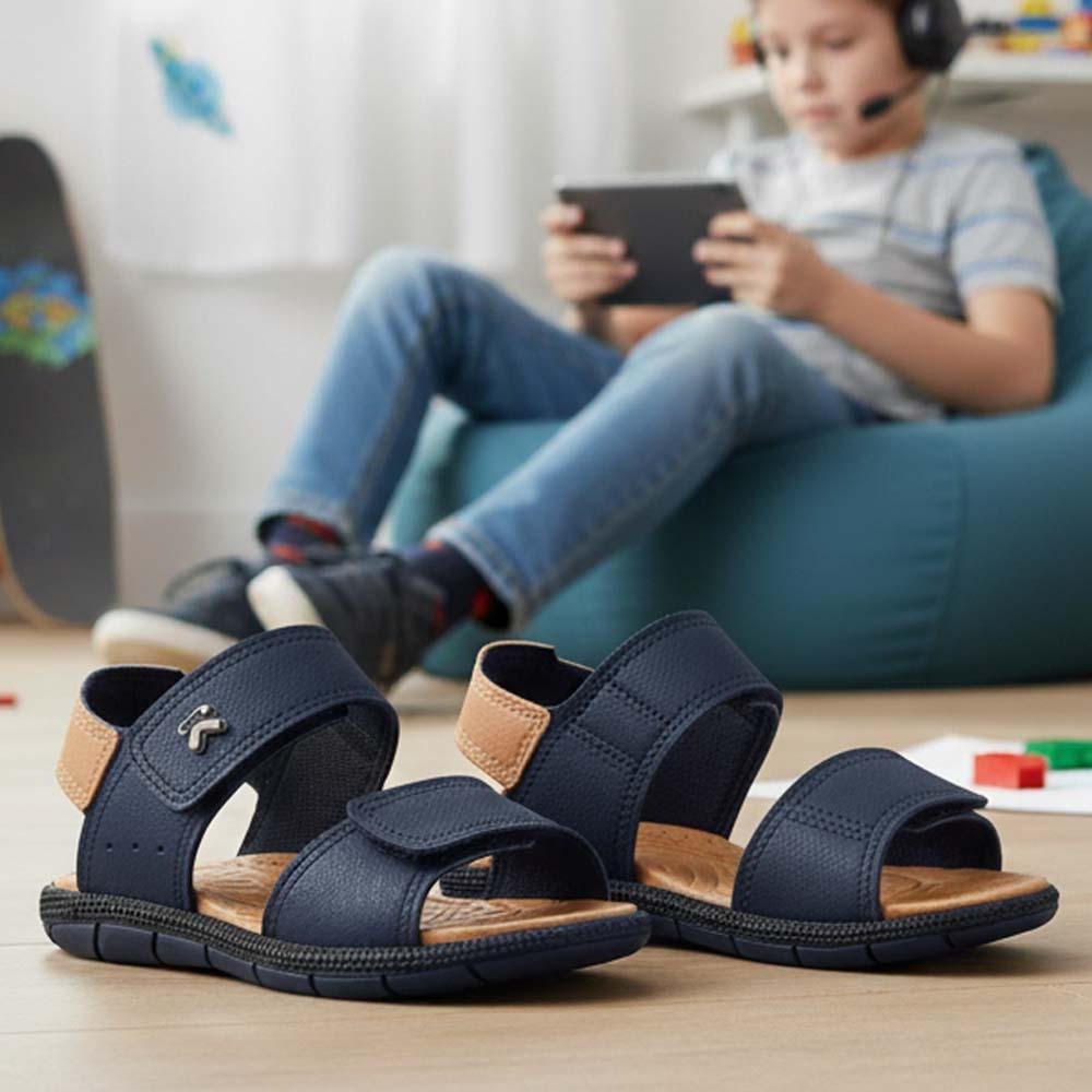 PAPETE INFANTIL KLIN TIC TAC CASUAL MARINHO/CAPUCCINO Azul 6