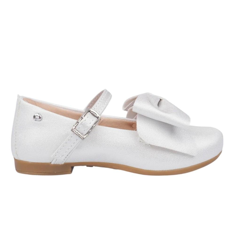 SAPATILHA PAMPILI ANGEL FIVELA COM LAÇO BONECA PRATA Prata 7