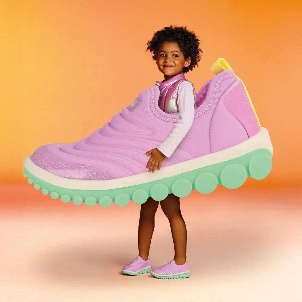 TÊNIS INFANTIL BIBI ROLLER 2.0 LILÁS E VERDE BABY Lilás/Verde 8