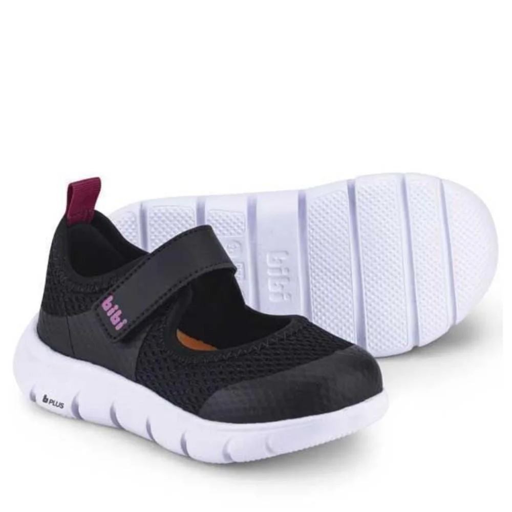 TÊNIS INFANTIL BIBI ENERGY BABY 2.0 – PRETO E PINK Preto/Rosa 3