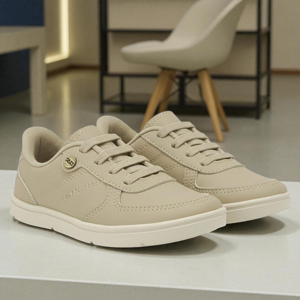 SAPATO INFANTIL KLIN FLYER MINI PALHA MARFIM Bege 2