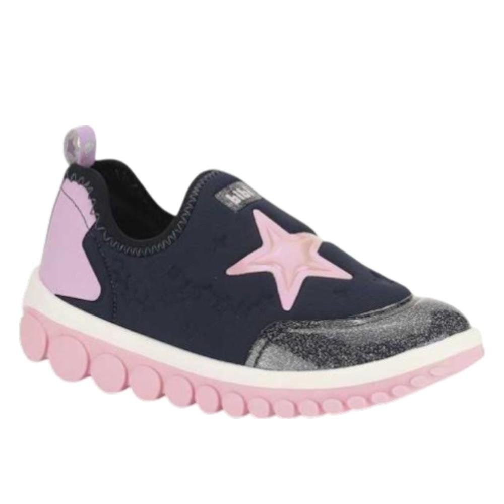 TÊNIS INFANTIL BIBI ROLLER 2.0 MARINHO/IRIS/GLOSS ESTRELA