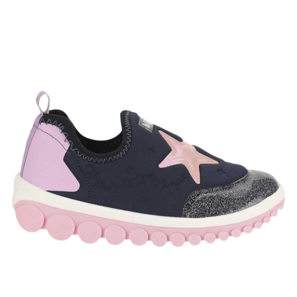 TÊNIS INFANTIL BIBI ROLLER 2.0 MARINHO/IRIS/GLOSS ESTRELA Azul/Rosa 7