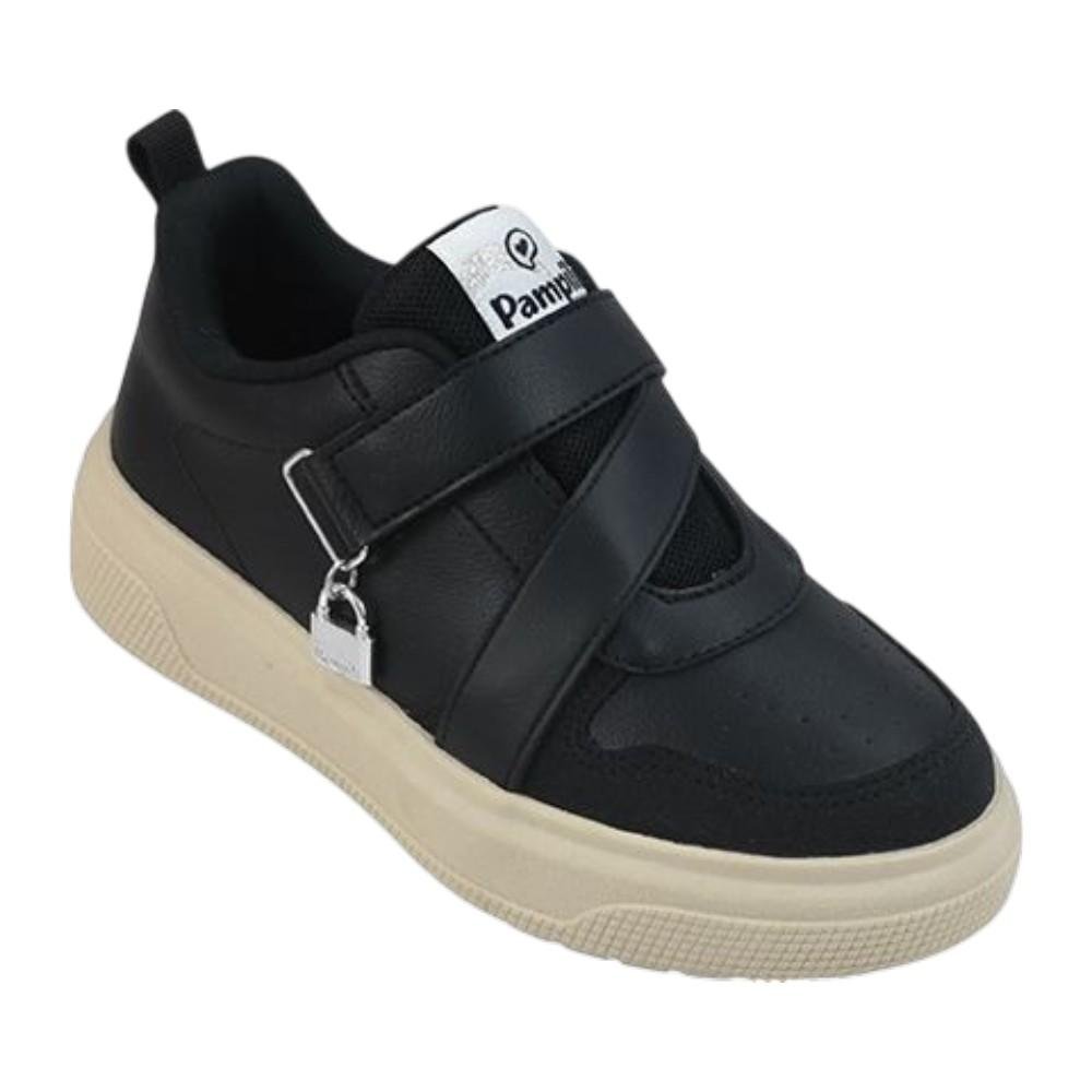 TÊNIS INFANTIL PAMPILI XP 24 CADEADO PRETO