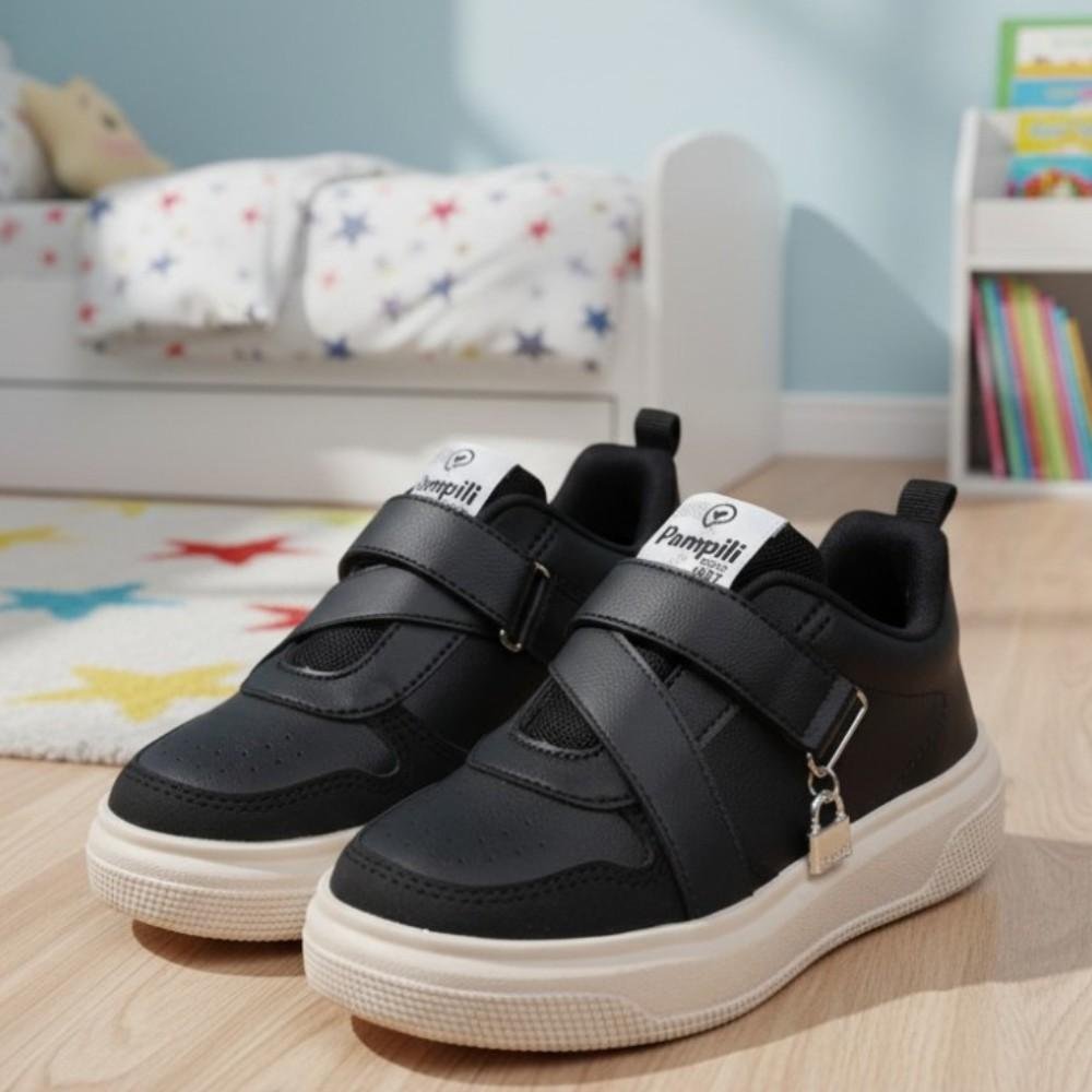 TÊNIS INFANTIL PAMPILI XP 24 CADEADO PRETO Preto 2