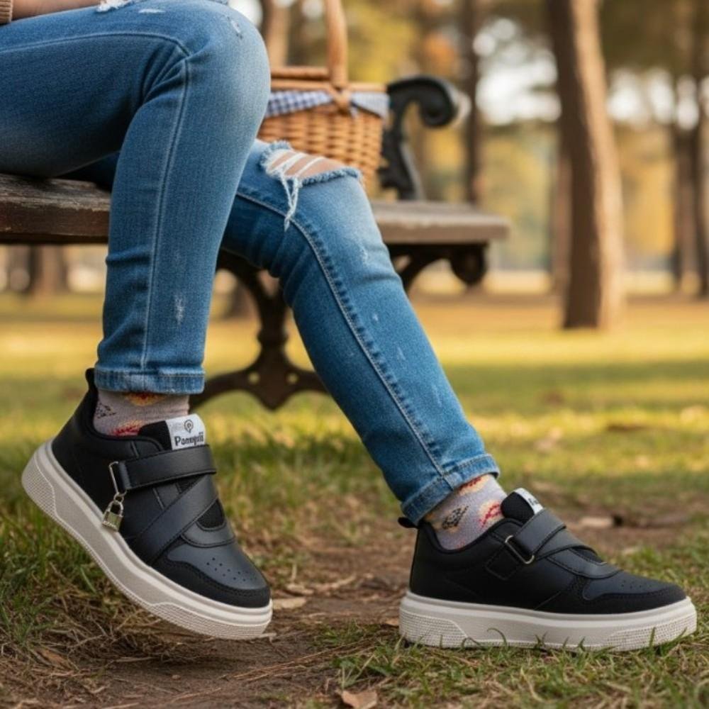 TÊNIS INFANTIL PAMPILI XP 24 CADEADO PRETO Preto 3