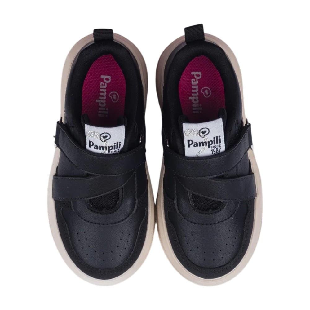 TÊNIS INFANTIL PAMPILI XP 24 CADEADO PRETO Preto 4