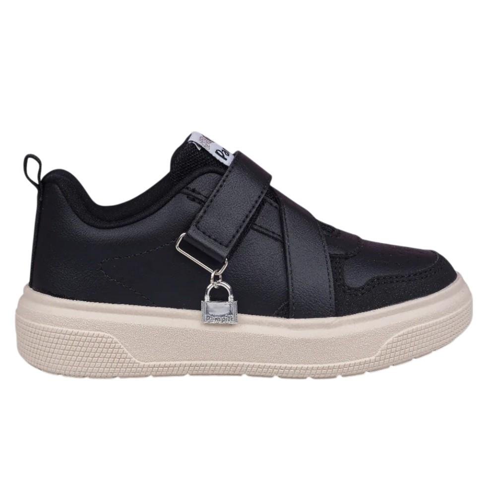 TÊNIS INFANTIL PAMPILI XP 24 CADEADO PRETO Preto 6