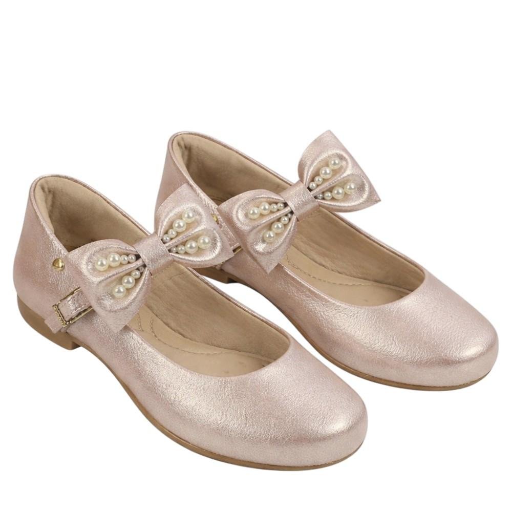 SAPATILHA INFANTIL PAMPILI ANGEL ROSE METAL Rosa 3
