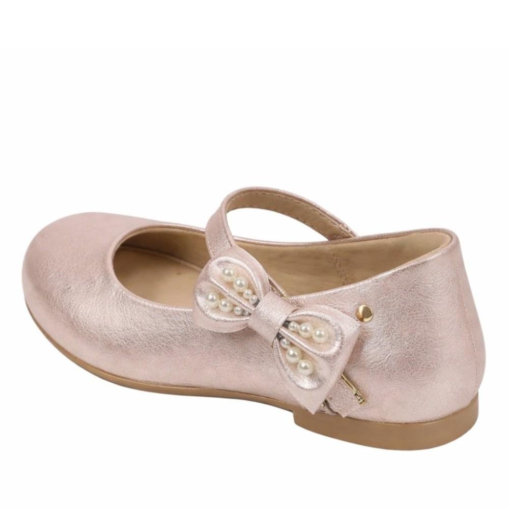 SAPATILHA INFANTIL PAMPILI ANGEL ROSE METAL Rosa 4