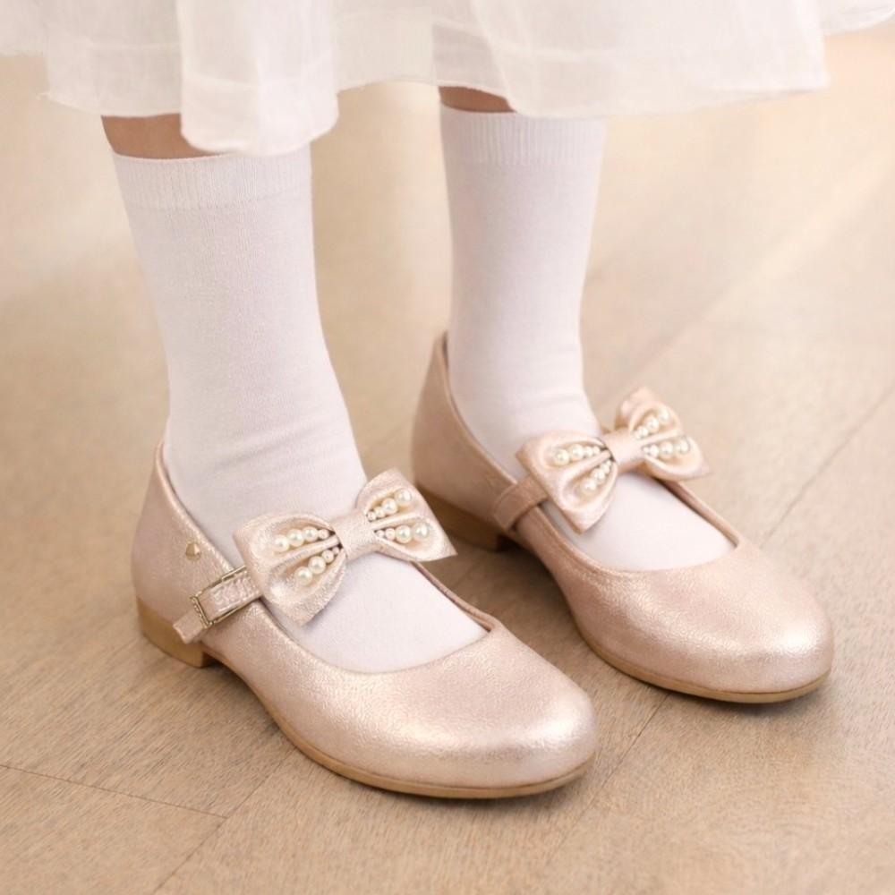 SAPATILHA INFANTIL PAMPILI ANGEL ROSE METAL Rosa 5