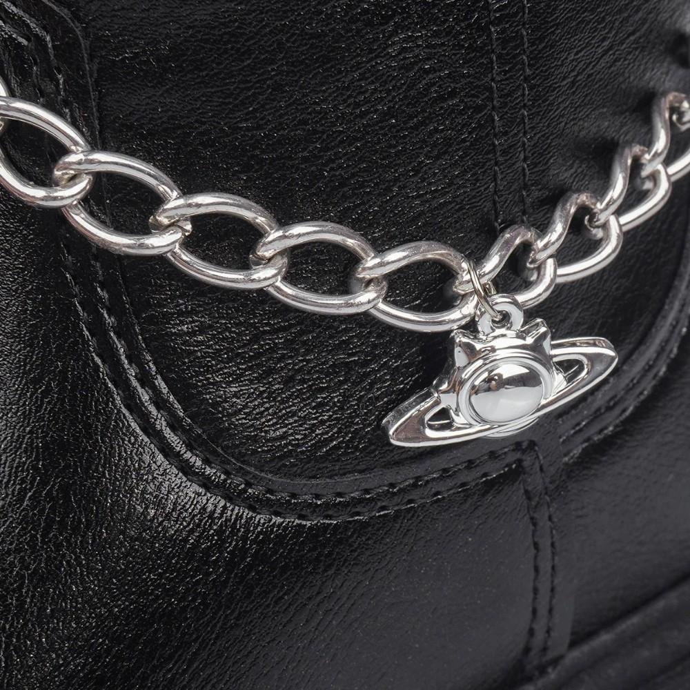 BOTA COTURNO INFANTIL PAMPILI DUDA CORRENTE PRETA Preto 3