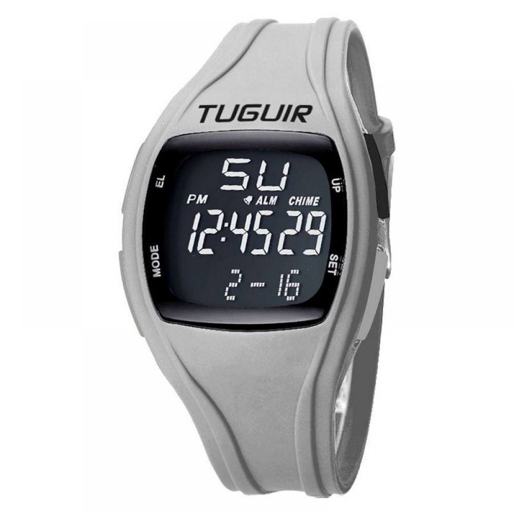 Relógio Unissex Tuguir Digital TG1801 - Cinza e Preto