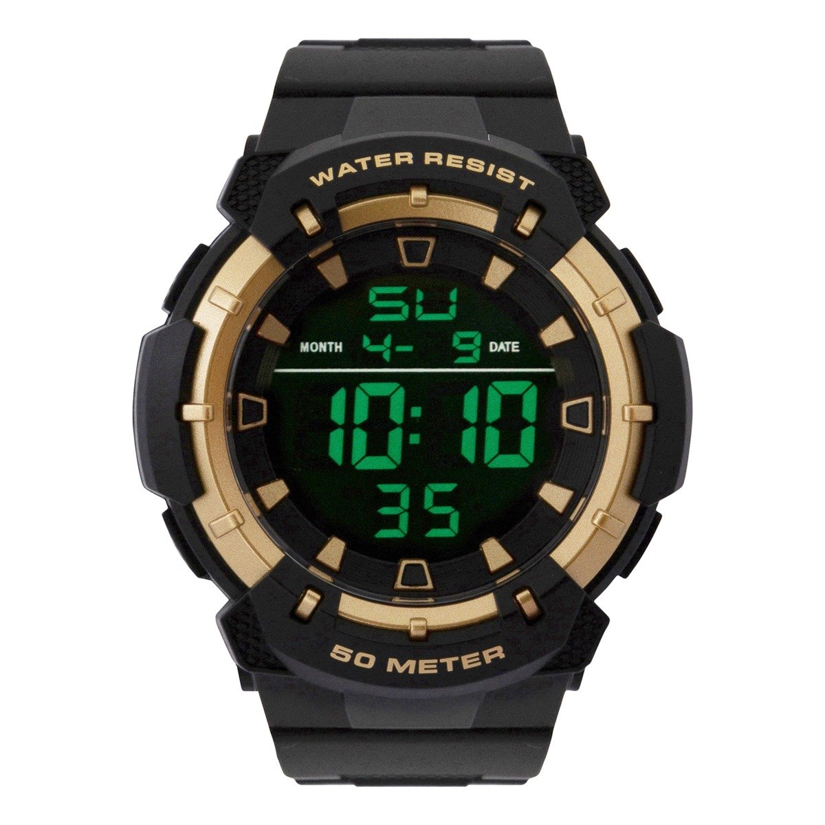 Relógio Masculino Tuguir Digital TG124 - Preto e Dourado