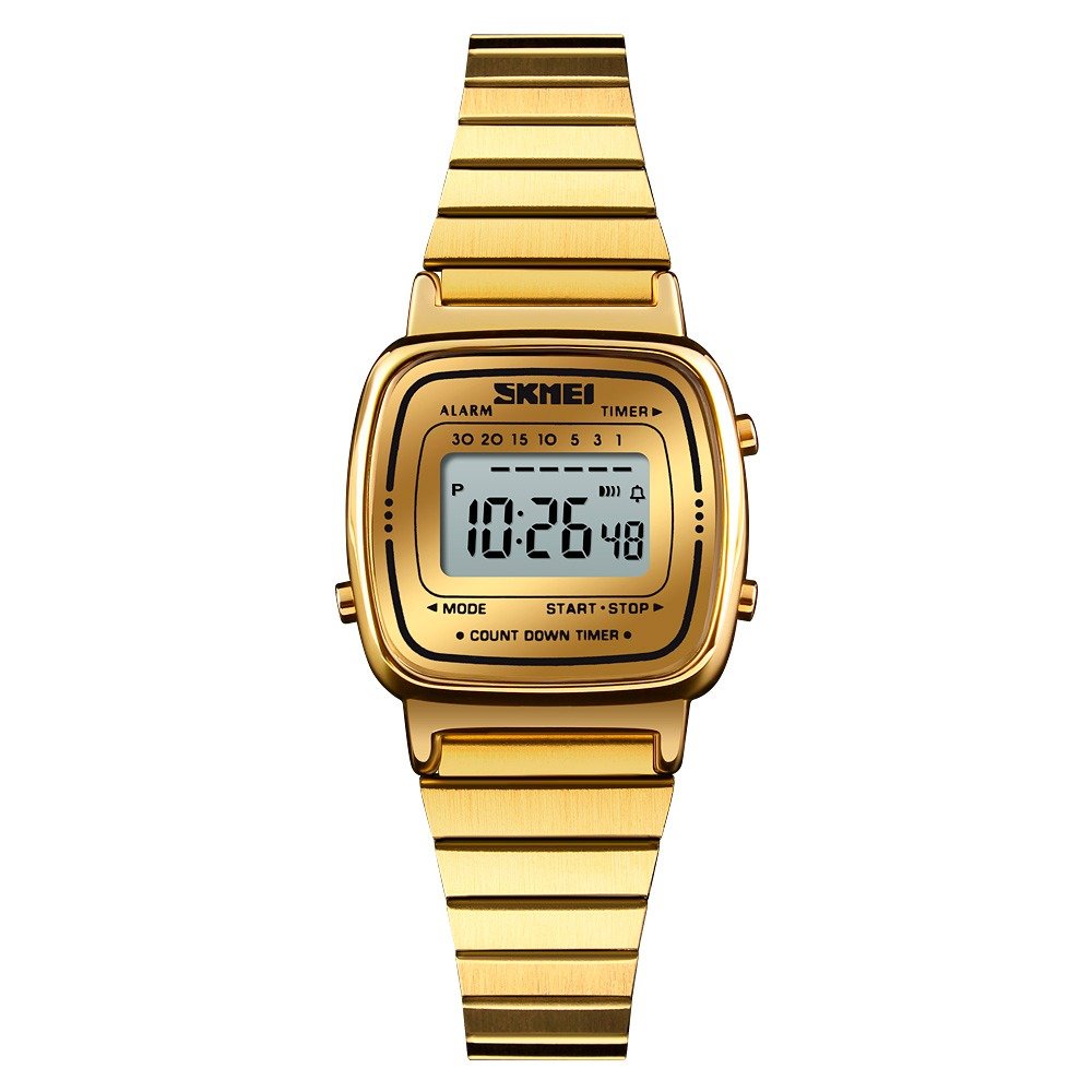 Relógio Feminino Skmei Digital 1252 - Dourado Dourado 1