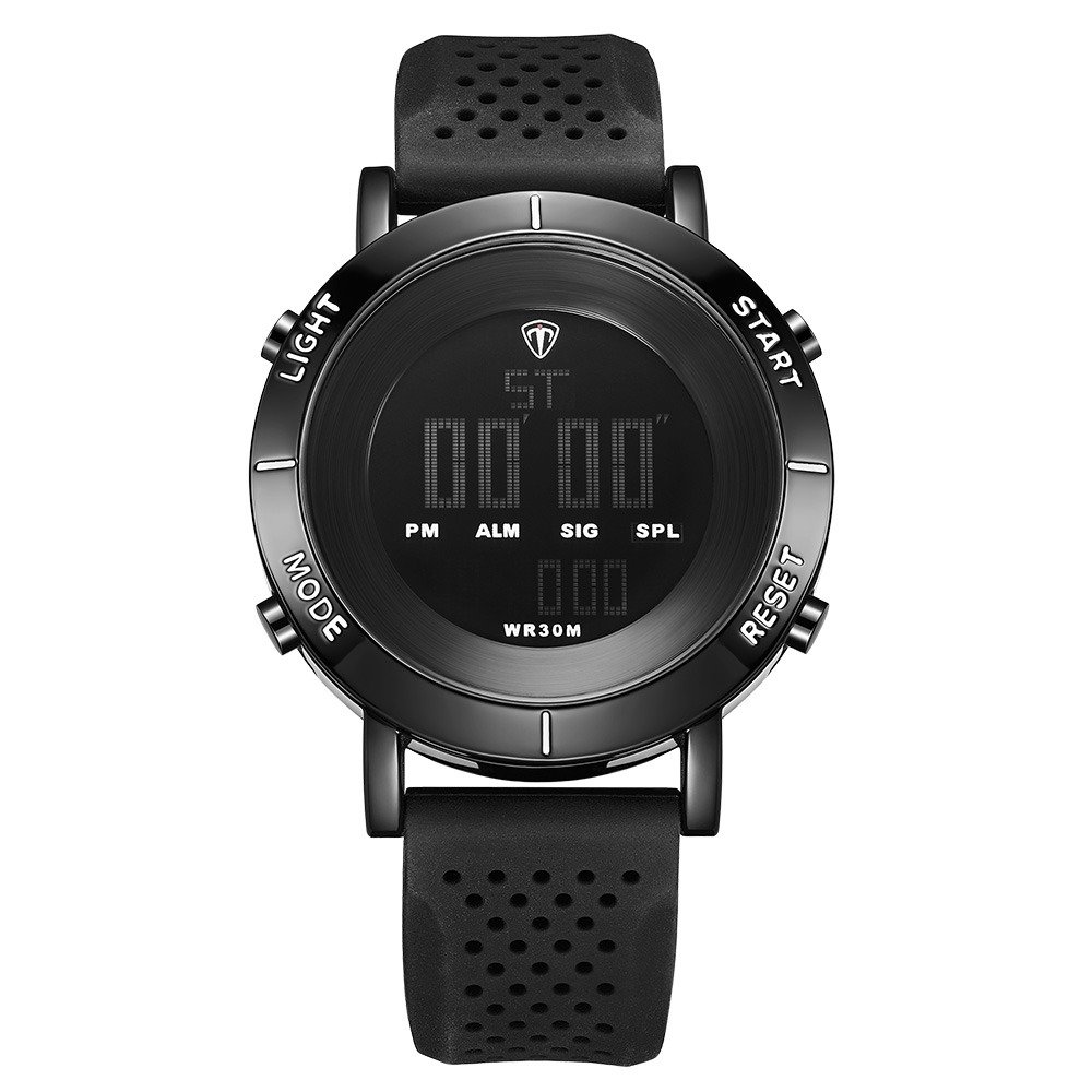 Kit Relógio Masculino Tuguir Digital TG104 - Preto com Brinde Preto