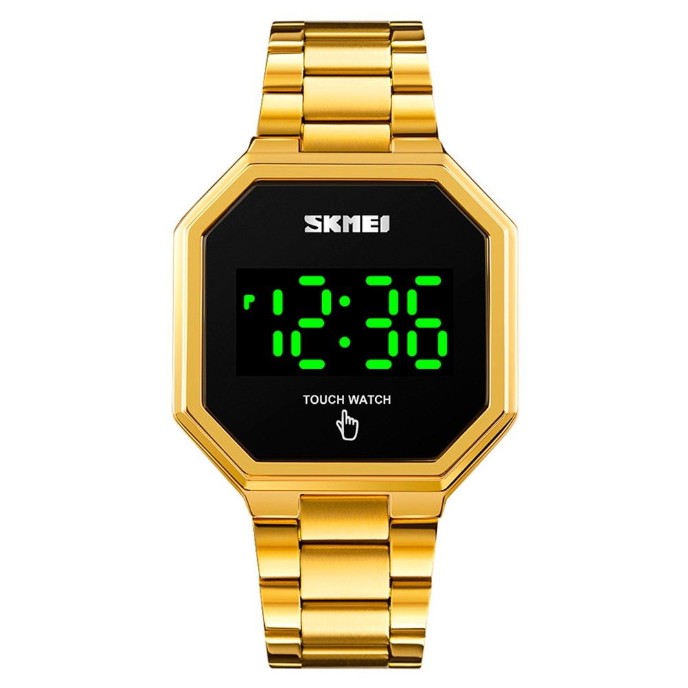 Relógio Unissex Skmei Digital 1696 - Dourado