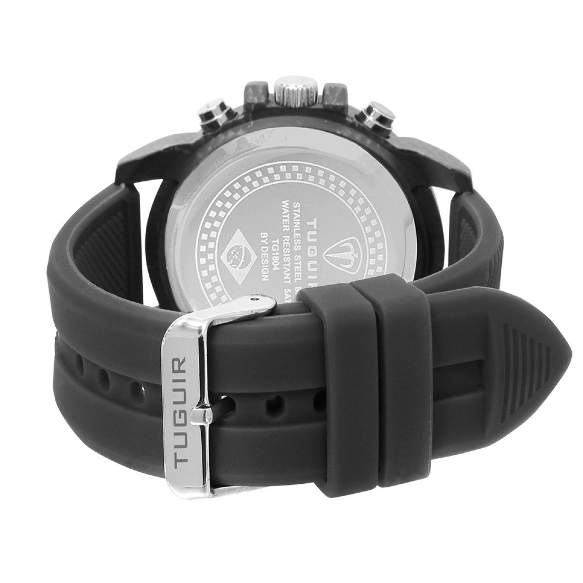 Relógio Masculino Tuguir AnaDigi TG1804 Preto Preto 3
